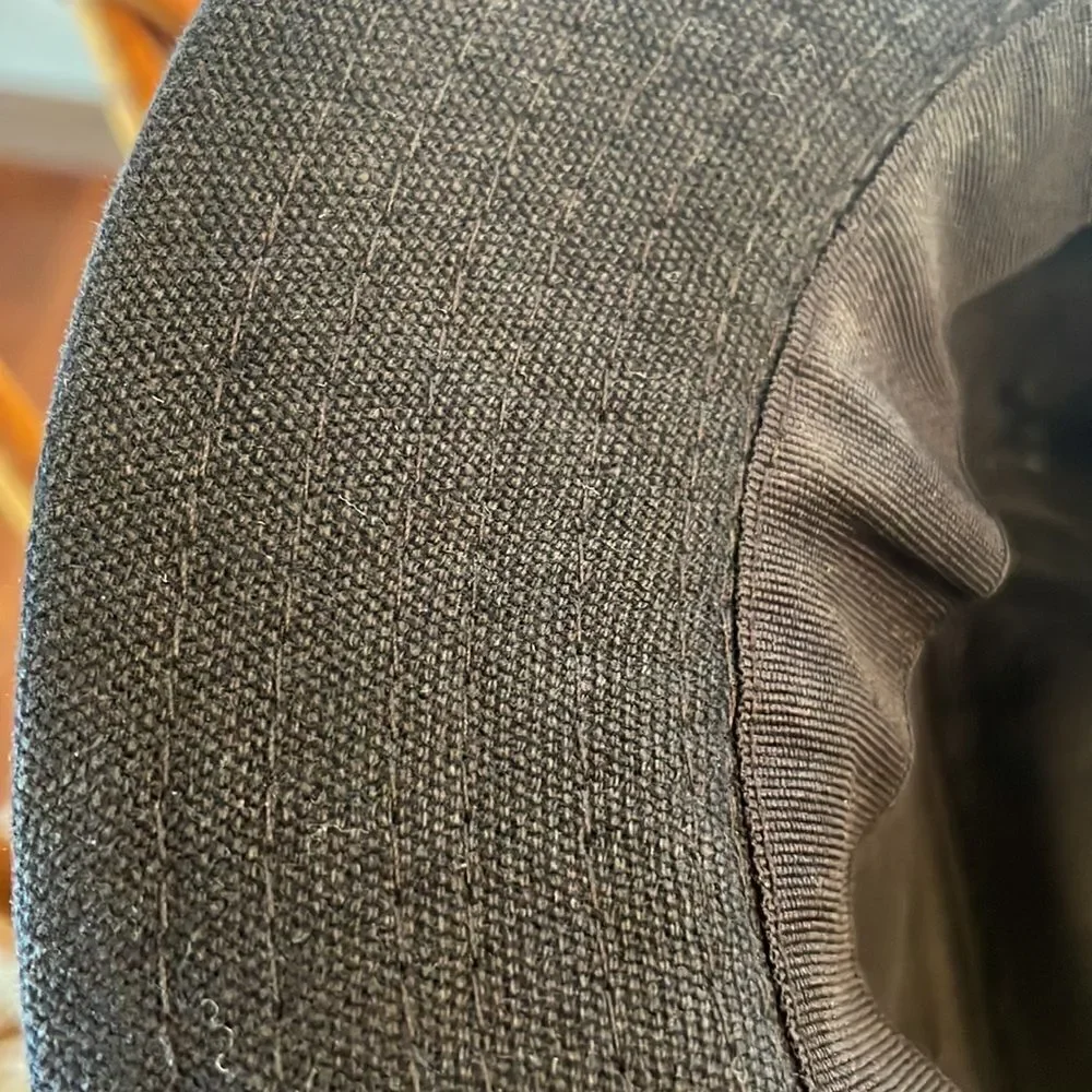 Zara Black Fedora Hat - M/57CM